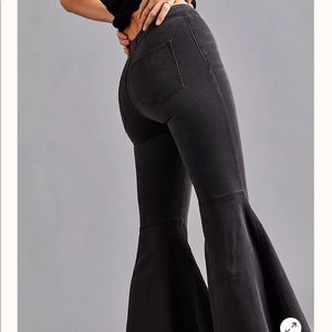 Freepeople Just Float on Flare black jeans